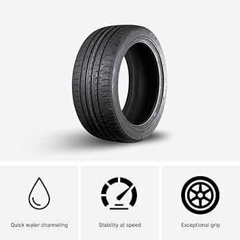 Amazon.com: ACCELERA 245/45 ZR19 102Y XL PHI(T) : Automotive